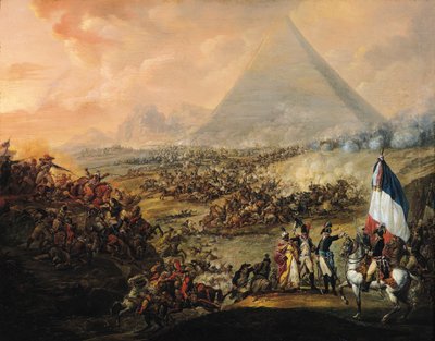 Bataille des Pyramides, 21 juillet 1798 - Francois Louis Joseph Watteau